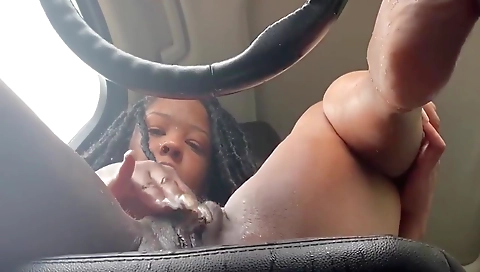 Mila's first time with a big ass gets