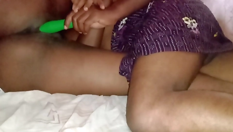 Two lesbian sex with strap on