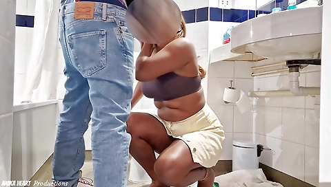 Blonde with huge boobs gets fucked by a victims