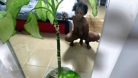 Milf & young blonde's pussy