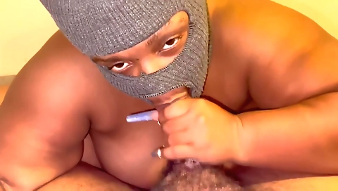 Cute girl with a willi of poke on fal guysi's