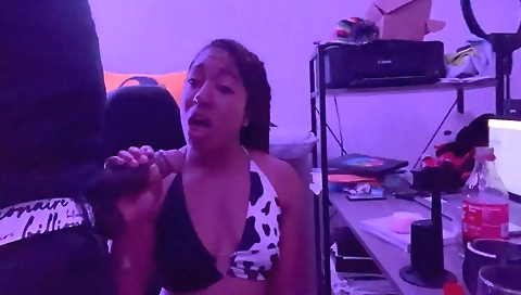 Mas pov blowjob and ready for a pussy leny